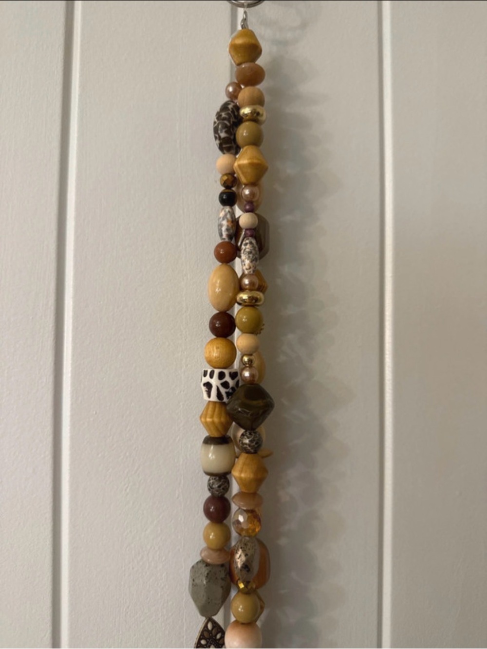 Handcrafted Boho wall decor in nuetrals and Browns